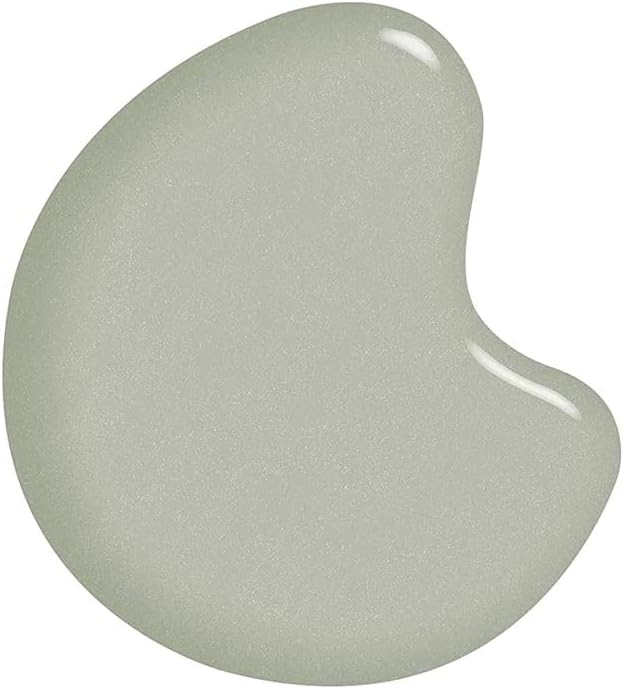 Close-up swatch of Sally Hansen Miracle Gel 792 Once Upon Pearl showing a pearly white colour with delicate shimmer.