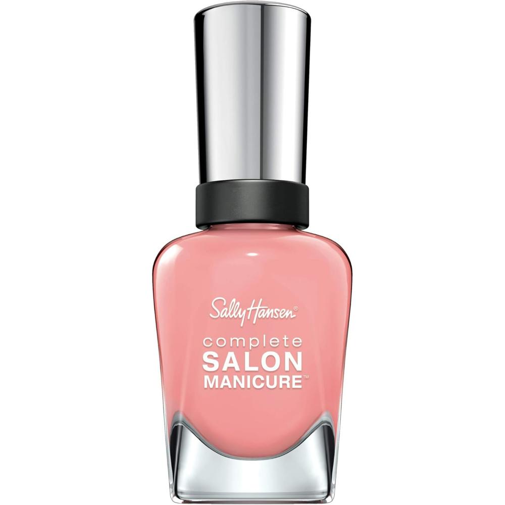Sally Hansen Complete Salon Manicure Nail Polish, Crazy Stupid Blush 203, 14.7ml