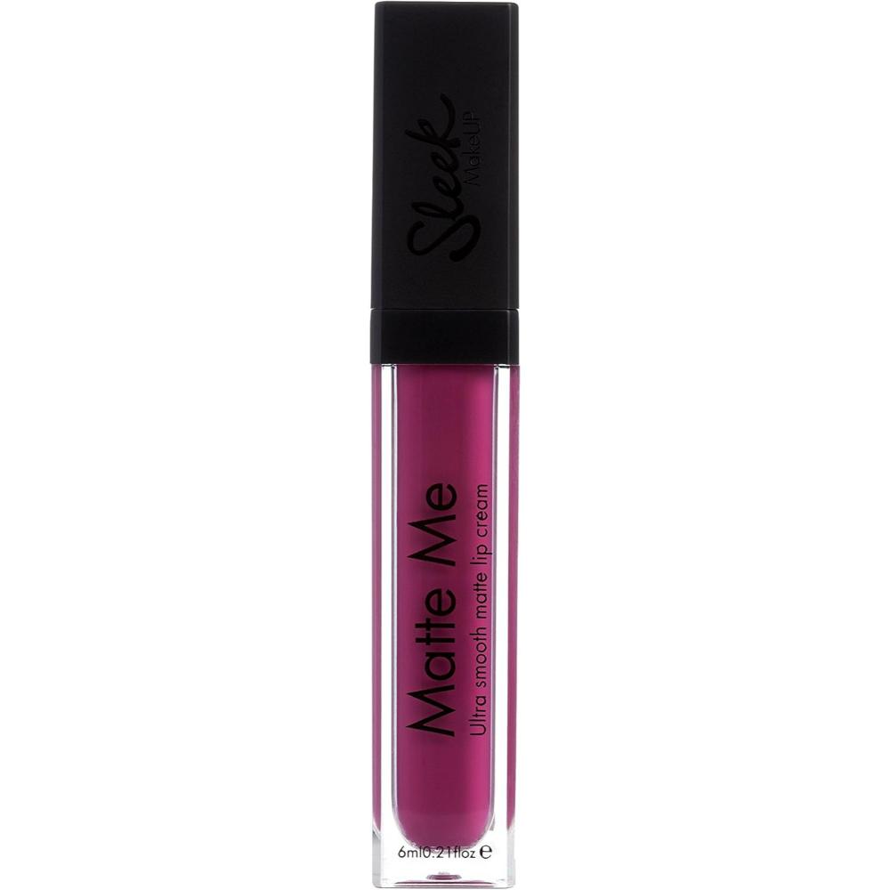 Sleek MakeUP Matte Me Liquid Lip Cream, Fandango Purple, 6ml