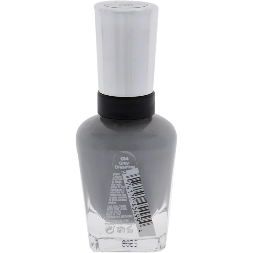 back of bottle Sally Hansen Complete Salon Manicure Nail Polish - 014 Grey Dreaming