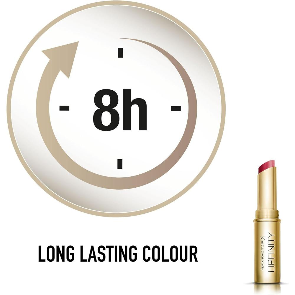 long lasting 8h colour MAX FACTOR Lipstick Lipfinity Garnet 53