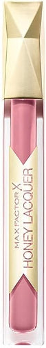 Max Factor Colour Elixir Honey Lacquer Lip Gloss 3.8ml Honey Rose in gold cap tube