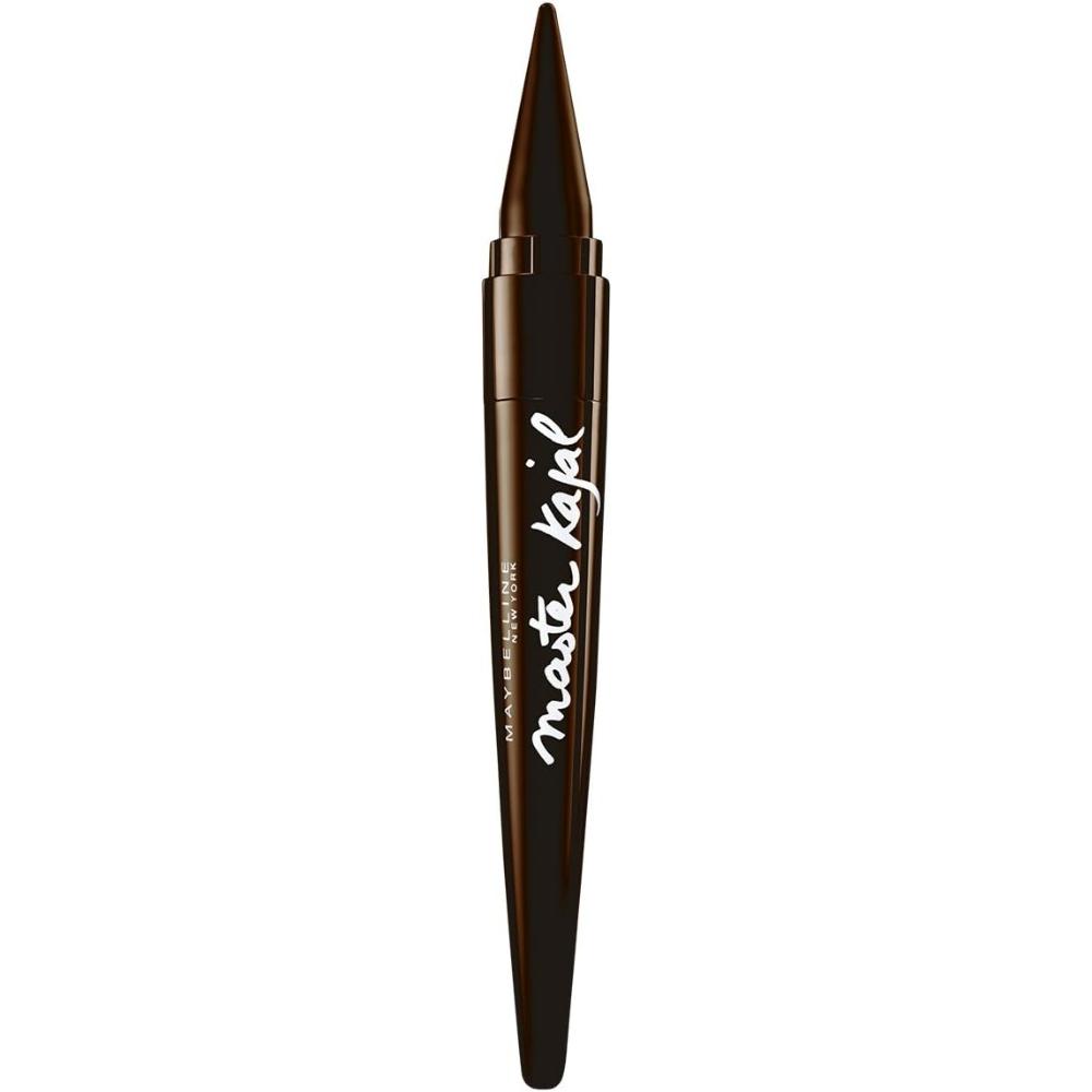 Maybelline 05 Dessert Brown Master Kajal Eyeliner in sleek packaging showcasing the rich brown shade.