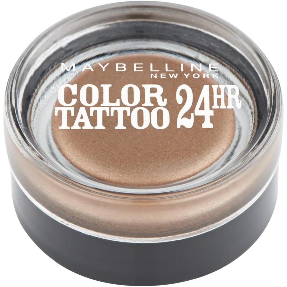 Maybelline 102 Breathless Color Tattoo 24H Eyeshadow compact with a bronze metallic shade