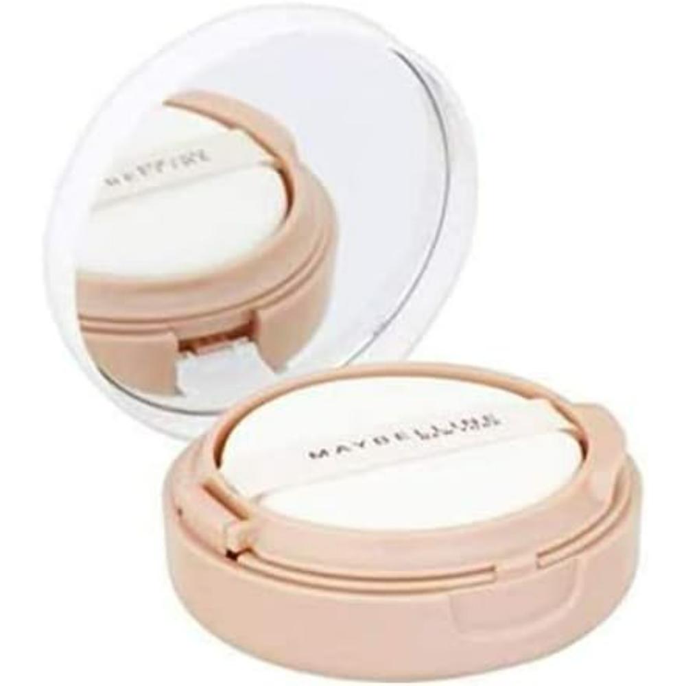 reflective built in mirror Maybelline New York 48 Sun Beige Foundation dream cushion , Pack of 3 