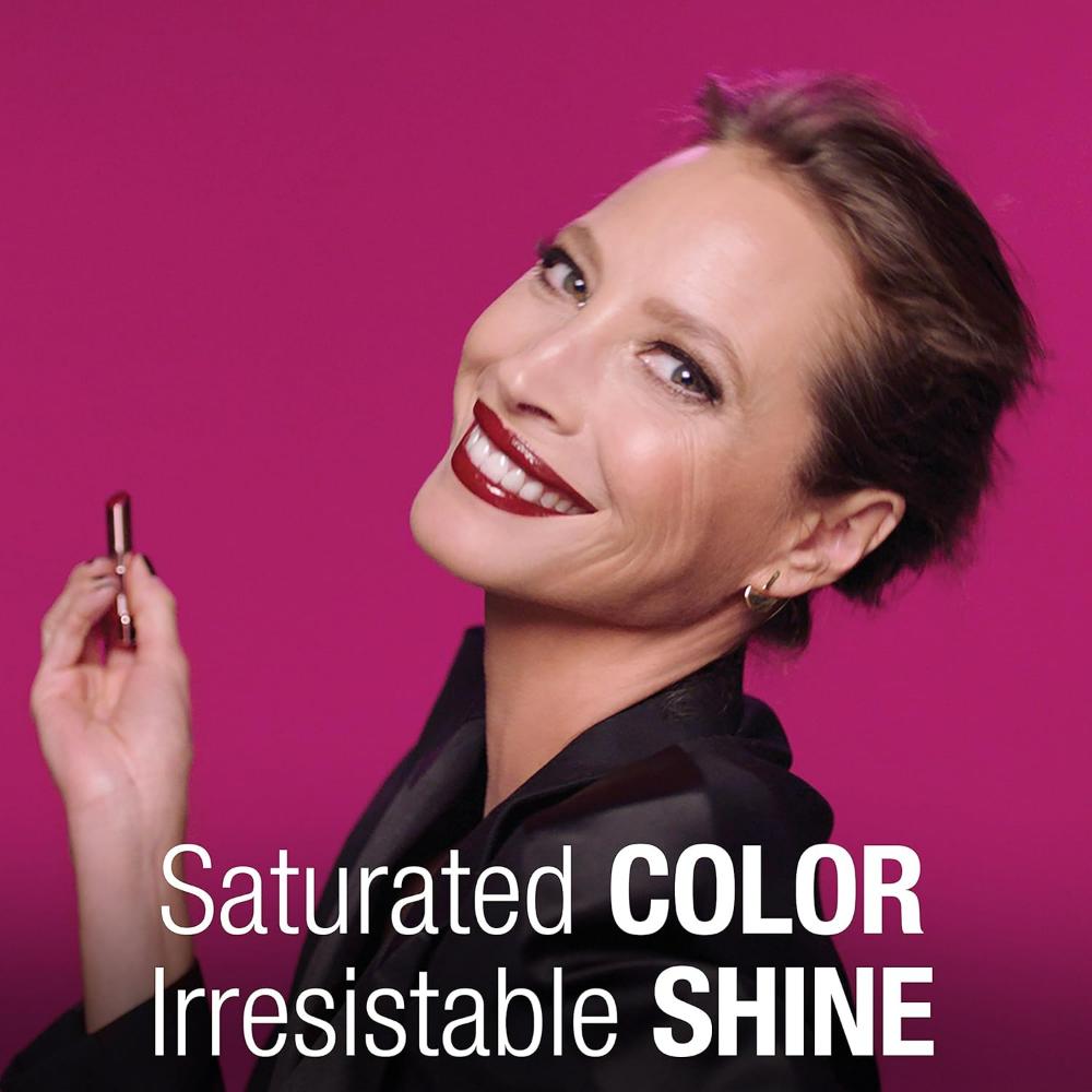 saturated color irresistible MAYBELLINE Color Sensational Shine Compulsion Lipstick - Scarlet Flame 090