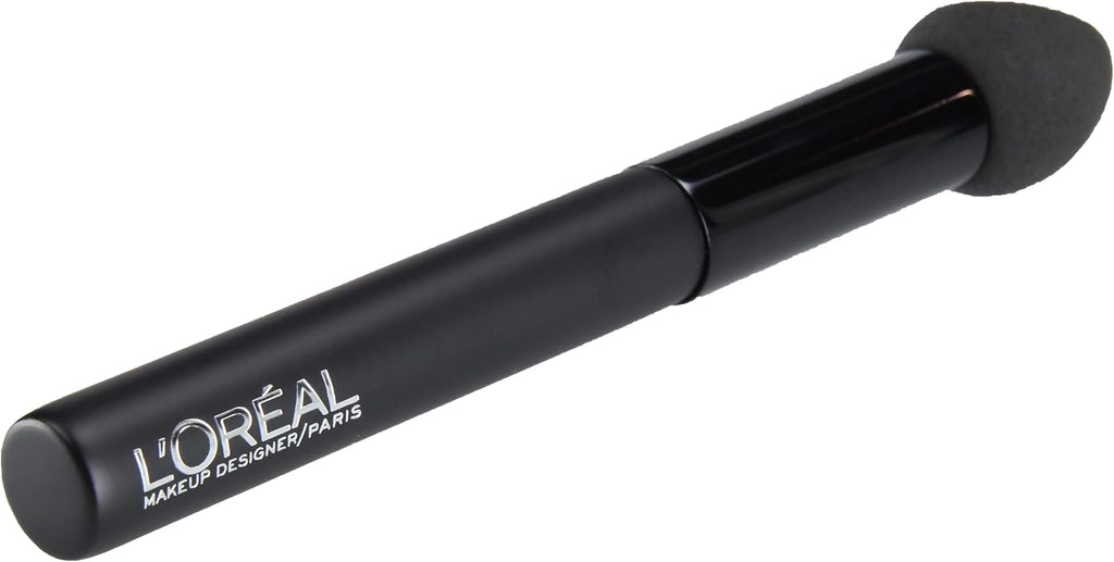 side view L'Oreal Paris Infallible Total Cover Concealer Blender Brush - Black