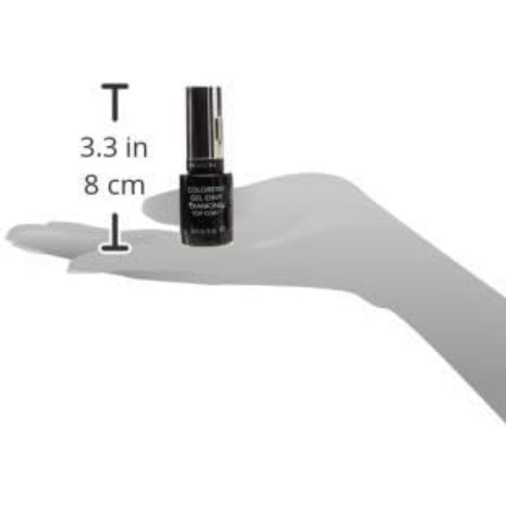 size infographic Revlon Colorstay Gel Envy 010 Diamond Top Coat Nail Polish