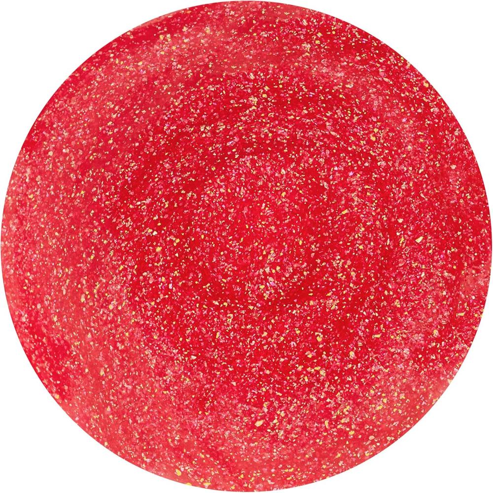 sparkle red shade of BARRY M CRYSTAL ROCK 10ML NAIL POLISH RED JASPER